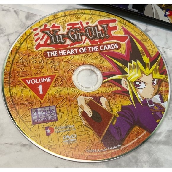 Yu-Gi-Oh DVD The Heart of the Cards Volume 1 1996 3 Episodes - Picture 3 of 5
